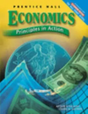 Economics: Principles In Action    Acceptable  Book  0 Hardcover • $6.77