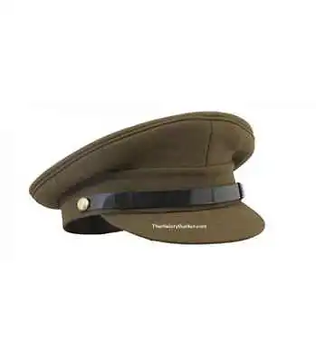 £49.99 • Buy WW2 British Officer Visor Cap - Size 60