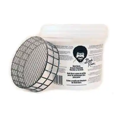 Bob Ross - Cleaning Bucket And Screen - Clean Your Brushes Add Bob Ross Thinners • £23.90