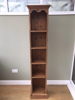 £39 • Buy Slim Tall Solid Pine Bookcase