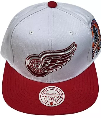 Mitchell & Ness  Nhl Two Tones Side Patch  Detroit Red Wings Snapback  Cap Hat • $36.99
