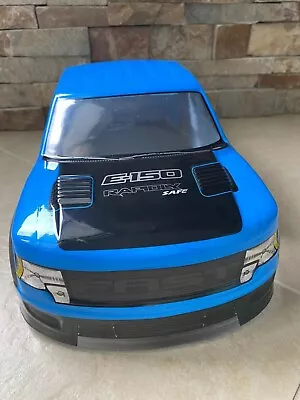 1:10 RC Off Road Car PVC Body Shell F-150 Truck 260mm Blue • $34.90