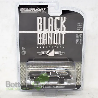 Greenlight Black Bandit Series 21 1970 Oldsmobile Vista Cruiser • $7.49