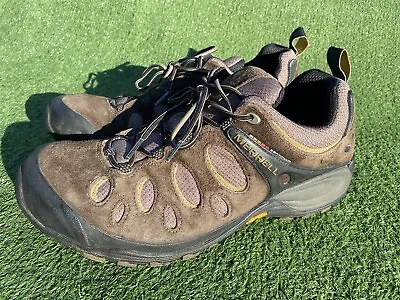 Merrell Mens Size 11.5 Continuum OrthoLite Vibram AirCushion QForm  Hiking Shoes • $32.99