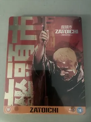 Zatoichi Blind Swordsman Blu Ray Steelbook Takeshi Kitano Rare OOP Region Free • $93