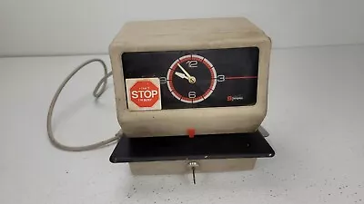 Simplex Manual Commercial Time & Date Recorder Clock Punch Timeclock JCP1R3 • $100