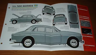 ★★1965 Volvo 122s Spec Sheet Brochure Poster Print Photo Info 65 57 56-70 120★★ • $12.99