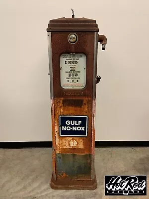 1930’s GULF Erie Model 129 Gas Pump - Mancave Decor / Restoration Project • $2500