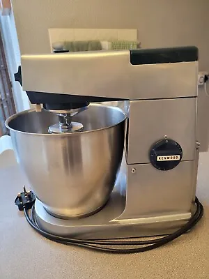 Kenwood Chef Major A707A Silver Aluminium With Navy Blue Trim Fully Restored • £260