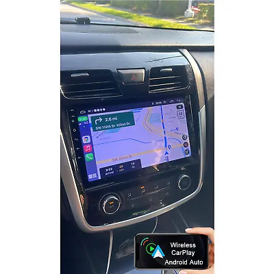 For 2013-2018 Nissan Altima Apple Carplay Car Radio Android GPS FM Stereo DSP I • $119.76