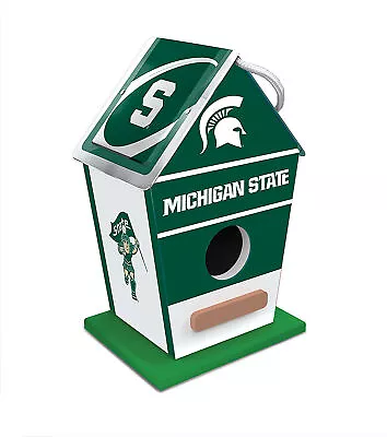 Officially Licensed NCAA Painted Birdhouse - Michigan State Spartans • $19.99