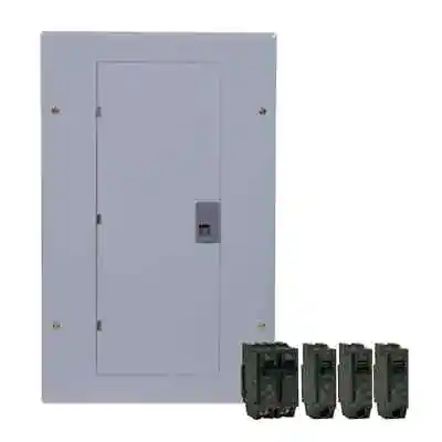 $111.08 • Buy 100 Amp 20-Space 20-Circuit Main Breaker Indoor Load Center Contractor Kit