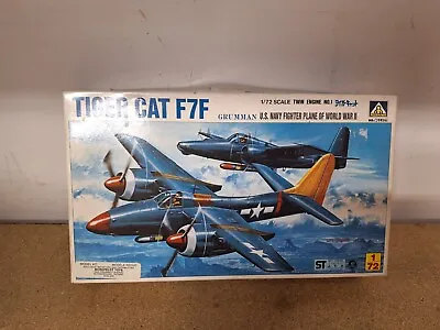 Aoshima 1:72 Scale Grumman Tiger Cat F7F Twin Engine • $18.15