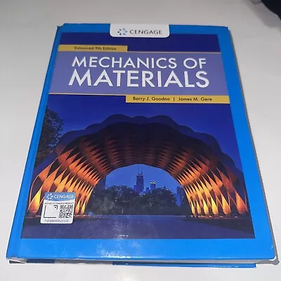 Mechanics Of Materials Enhanced 9th Edition By Barry Goodno & James Gere - VeryG • $15