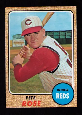 1968 Topps #230 Pete Rose FROM VENDING BOX NRMT/MINT Cincinnati Reds Baseball • $24.50