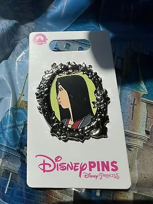 Disney Parks Princess Portrait Silver Frame Mulan Open Edition Pin • $21.50