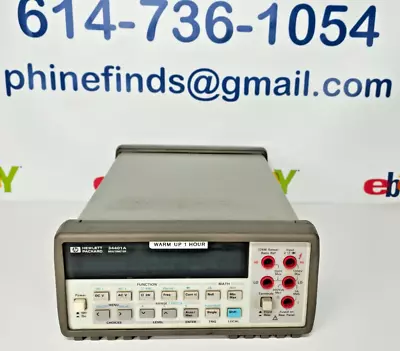 HP / Agilent 34401A Digital Multimeter 6½ Digit • $399.99