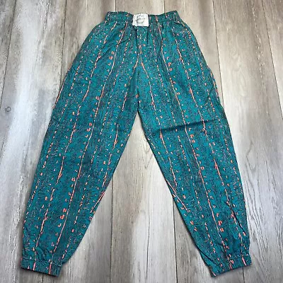 Reebesse Club NEWPORT Pants Mens Small Blue Baggy Casual Cotton Men 80's 90's • $38.84