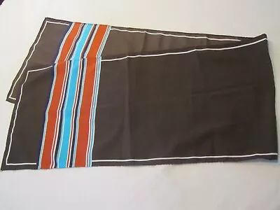 Vintage Womens Rectangular Scarf 10  X 45  Long - Multi-colored • $4.99