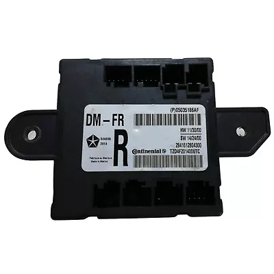 Dodge Challenger 2015 Door Control Unit Module 05035186AF • $58.99