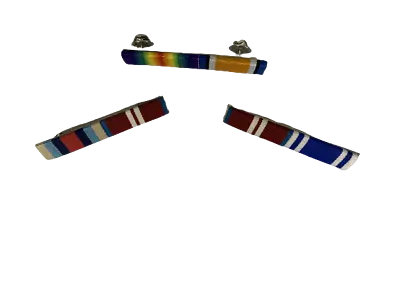 Double Ribbon Bars For British Medalsawardsorders & Decorationssewpinclutch • £5