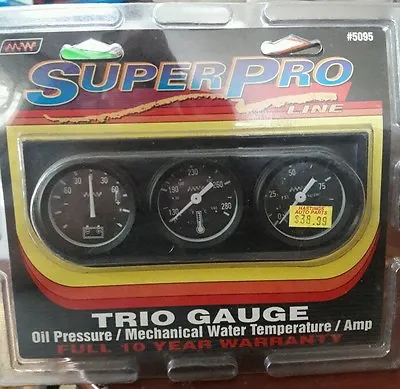 Super Pro Trio Gauge #5095  • $38.95