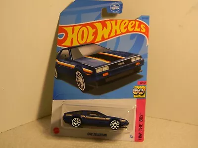 2023 Hot Wheels 101/250  DMC Delorean  8/10 'HW: The 80's' Series 'M' Case • $3.36