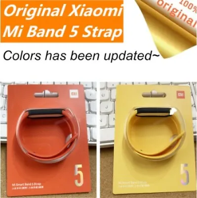 Original Xiaomi Mi Band 5 Strap Silicone Wristband Bracelet • $10.99