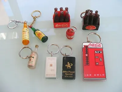 Vintage/collectable 1980 To 1990 CokeDr PepperJ.BWhite LabelJ.P.Skey Rings • £4.99