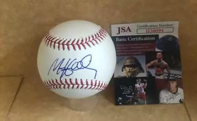 Matt Holliday Yankees/cardinals Signed Autographed M.l Baseball Jsa 1138094 • $119.95