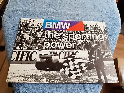 BMW Motorsport Brochure 1986 E30 M3 E28 M5 M635CSi VGC FREE POST Formula 1 Race • $50.51