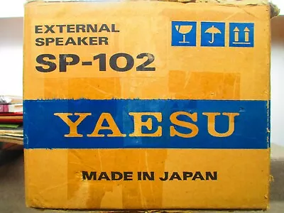 Yaesu SP-102 External Speaker BOX ONLY (missing 1 Small Box Flap) • $25