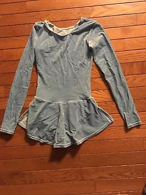 Mondor Power Blue Ice Skating Outfit XL Girls 12-14  • $35