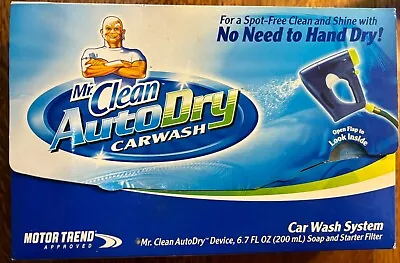 Mr Clean Auto Dry Car Wash Soap Starter Filter Cleaning NEW • $20