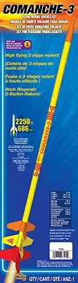 Estes 7245 Comanche-3 Model Rocket Kit Skill Level 3 • $18.99