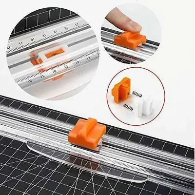 Heavy Duty A4 Photo Paper Cutter Guillotine Ruler Home Office Tool Card Trimmer • £7.79