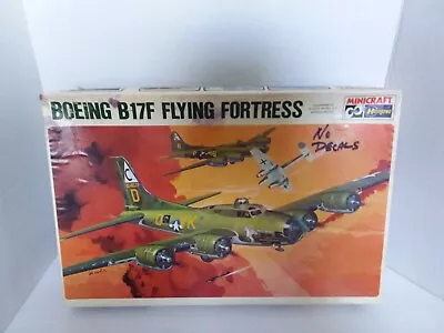 Boeing B- 17 Flying Fortress1:72 Scale ( Has Water Damage On Box  No Decals)  • $24.99