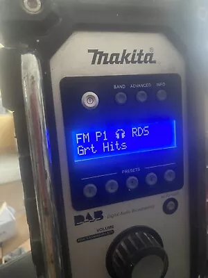 Makita DMR104 DAB Site/Workshop Radio With Makit 3ah Battery • £65