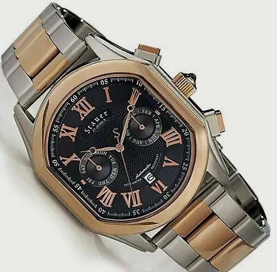 £199.99 • Buy STAUER VERSAILLES Rose Gold Watch Designer Timepiece Precision Automatic Move
