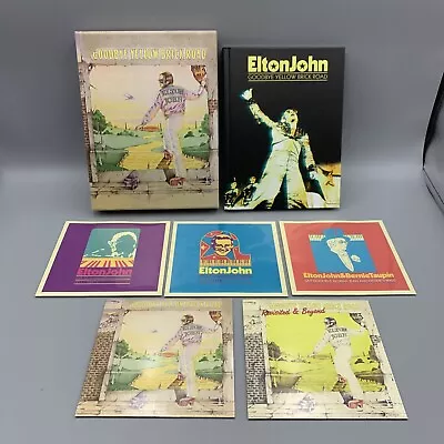 ELTON JOHN Goodbye Yellow Brick Road Box Set W/Book **CD’s & DVD STILL SEALED** • $74.99