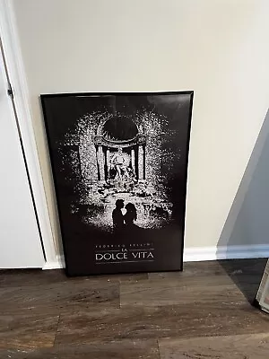 Poster Movie La Dolce Vita Iconic In Trevi Fountain Rome 24x36 Poster • $9.50