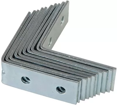 £1.95 • Buy Corner Braces Right Angle L Shape Plate Fence Shelf Repair Brace Brackets 