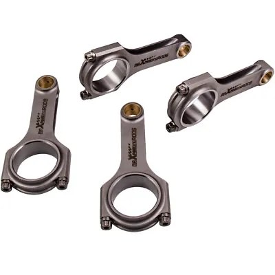 H-Beam Connecting Rods For ACURA HONDA RS LS GS 1.8L B18 B18A B20 ARP 137mm • $352.56