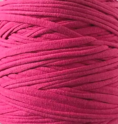 £3.69 • Buy T Shirt Yarn Assorted Colours  - 5 / 10 Metres - Rugs, Crochet, Masks   TS5