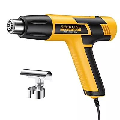 Mini Heat Gun 600w Dual Temperature Hot Air Gun Tool 572โ&932โ With 4.9ft Lo • $24.26