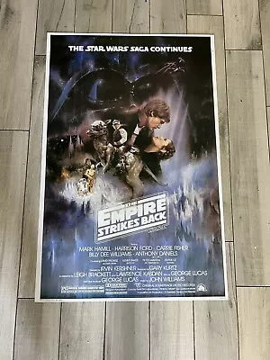 Vintage Star Wars: Empire Strikes Back 27 X 40 Movie Poster (Style A)  Zig Zag • $50