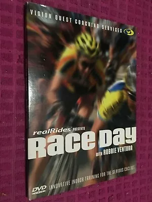 Robbie Ventura: Race Day Dvd Vision Quest Indoor Training For Serious Cyclist • $1.69