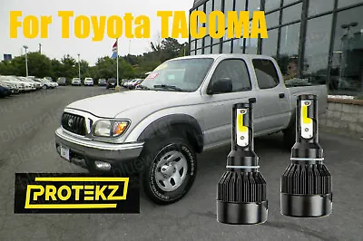 LED TACOMA 1997-2004 Headlight Kit H4/9003 6000K White CREE Bulbs HI/Low Beam • $25.96