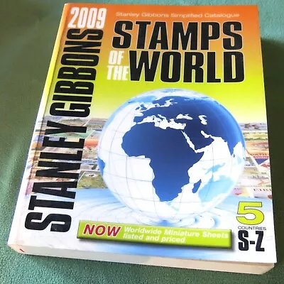 £18 • Buy Stanley Gibbons Simplified Catalogue Stamps Of The World 2009 Volume 5 S-Z