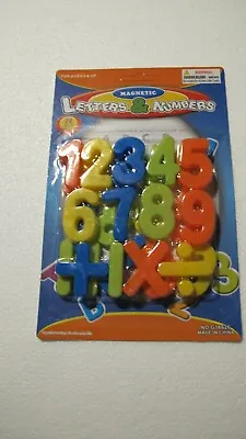 Magnetic Numbers. Set Of 26 Numbers And Symbols. New.  • $2.99